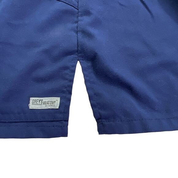 Grey's Anatomy by Barco Professional Wear Scrub Top 3 Pocket Plus Size 3XL Blue - Picture 5 of 12